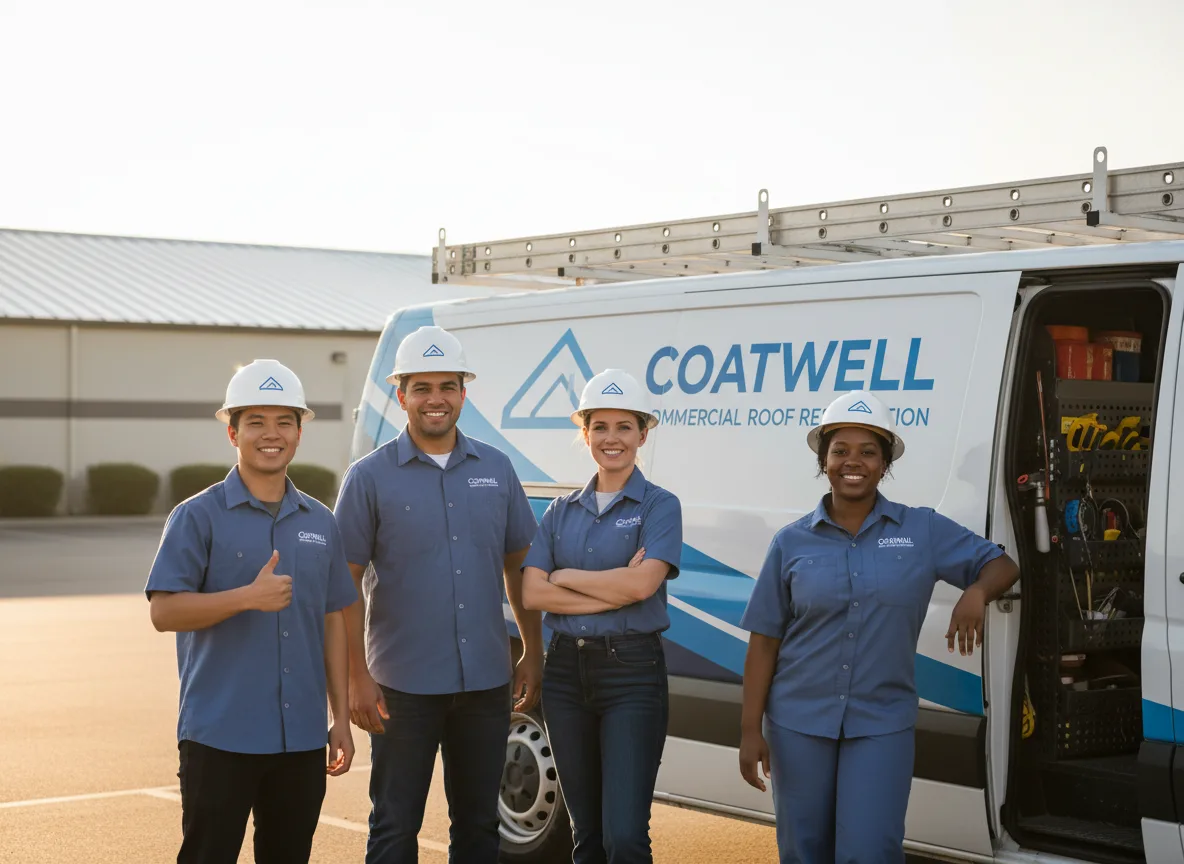 Commercial roof coating company in Centereach, NY